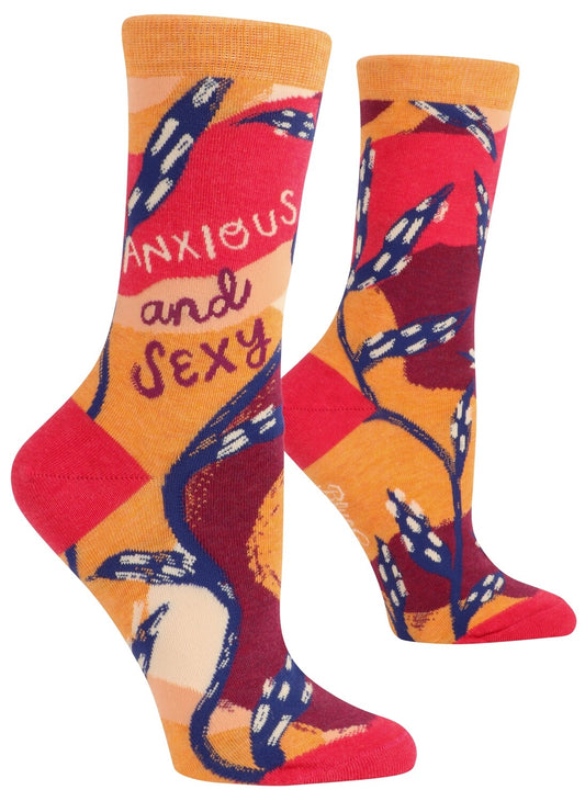 Anxious and Sexy Women's Crew Socks