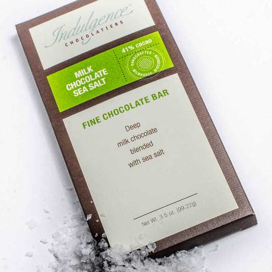 Milk Chocolate Sea Salt Chocolate Bar