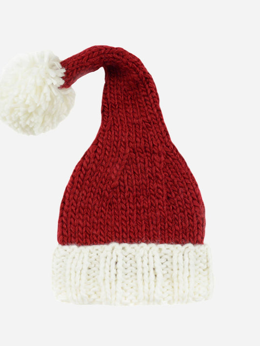 Knitted Nicholas Santa Hat