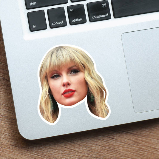 Taylor Swift Head Sticker