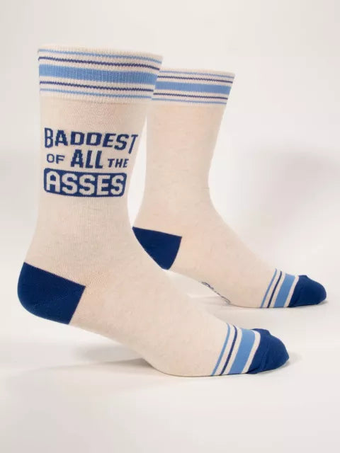 Baddest Of All The Asses Men's Crew Socks