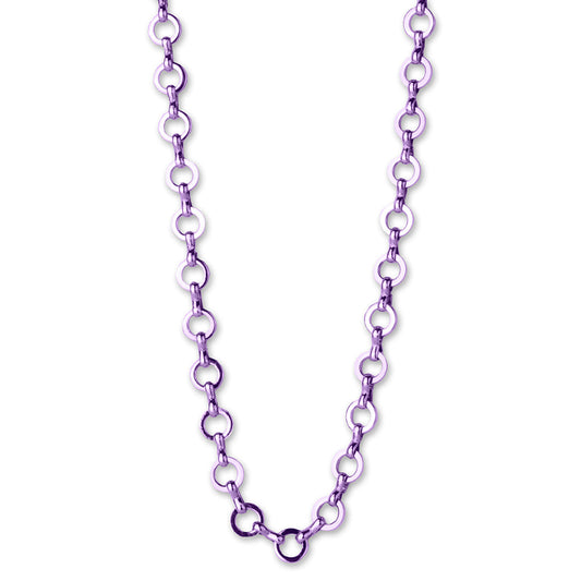 Charm It Purple Chain Necklace