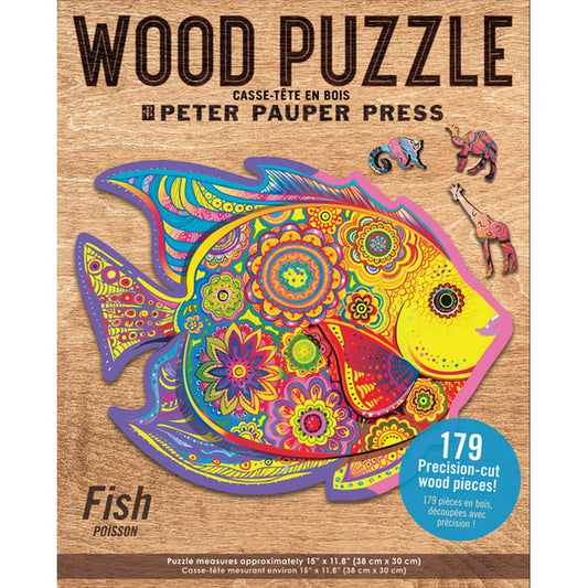 Fish Wooden Puzzle