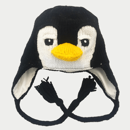 Penguin Youth Size Knit Hat